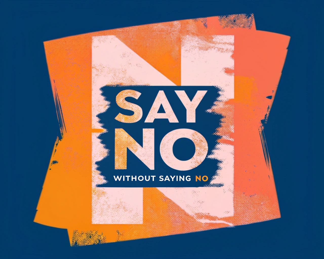 How to Say No Without Saying No
